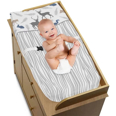 Sweet Jojo Designs Changing Pad Cover - Woodland Animals 4 Sweet Jojo Designs Changing Pad Cover - Woodland Animals - Image 2