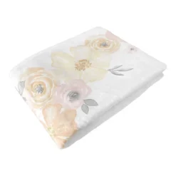 Sweet Jojo Designs Girl Baby Milestone Blanket Watercolor Floral Yellow And Pink -Kids House GUEST 062f5481 60f2 4732 bcb4 aef5bbbb42d1