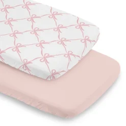 Sweet Jojo Designs Girl Baby Bassinet Fitted Sheets Set Ballerina And Ballet Bows Pink And White 2pc 13 Sweet Jojo Designs Girl Baby Bassinet Fitted Sheets Set Ballerina And Ballet Bows Pink And White 2pc -Kids House GUEST 070543b7 c1fb 4e7c 95a5 f57ef277e91a