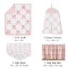 Sweet Jojo Designs Girl Baby Crib Bedding Set - Ballerina And Ballet Bows Pink And White 4pc -Kids House GUEST 07490c1c 3f42 435b 8dc0 1b1518f3f618