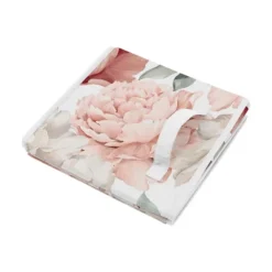 Sweet Jojo Designs Girl Set Of 2 Kids' Decorative Fabric Storage Bins Peony Floral Garden Pink And Ivory -Kids House GUEST 07c1fd0c 8c3e 444f 8413 fc3da29874ac