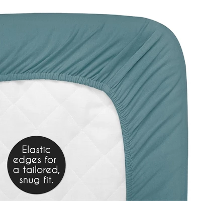 Sweet Jojo Designs Girl Changing Pad Sheet Boho Floral Wildflower Blue Orange And Pink 6 Sweet Jojo Designs Girl Changing Pad Sheet Boho Floral Wildflower Blue Orange And Pink - Image 4