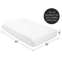 Sweet Jojo Designs Girl Baby Fitted Crib Sheet Ballerina And Ballet Bows Pink And White -Kids House GUEST 0d5e8b46 dd7a 4fbf 872c d777f80731d3