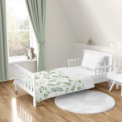 Sweet Jojo Designs Boy Girl Unisex Gender Neutral Toddler Weighted Blanket 5lbs. For Kids Botanical Green And White 3 Sweet Jojo Designs Boy Girl Unisex Gender Neutral Toddler Weighted Blanket 5lbs. For Kids Botanical Green And White