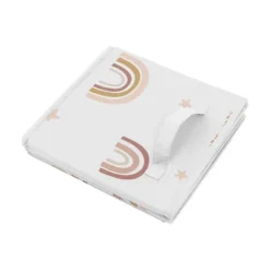 Sweet Jojo Designs Girl Fabric Storage Toy Bin Boho Rainbow Pink Tan And Yellow -Kids House GUEST 109552fa 363a 48bd b235 cd7e1153c213