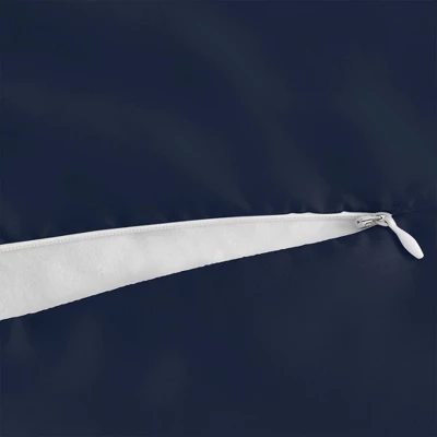 Navy Throw Pillow - Sweet Jojo Designs 4 Navy Throw Pillow - Sweet Jojo Designs - Image 2