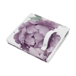 Sweet Jojo Designs Fabric Storage Bins Set Peony Floral Garden Lavender Purple And Ivory -Kids House GUEST 14fed725 2e9e 42c1 95bd e2b9e34cb6ae