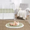 Sweet Jojo Designs Boy Or Girl Gender Neutral Unisex Baby Tummy Time Playmat Boho Hatch Green And White