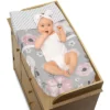 Sweet Jojo Designs Girl Changing Pad Cover Watercolor Floral Grey And Pink 1 Sweet Jojo Designs Girl Changing Pad Cover Watercolor Floral Grey And Pink -Kids House GUEST 1a26db0f 9bdc 4ed4 b1d8 6ea27aa2c367