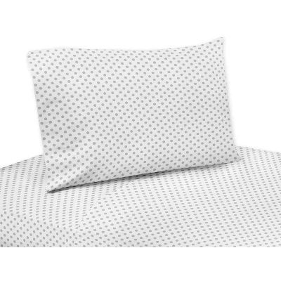 Sweet Jojo Designs Girl Toddler Bedding Set Watercolor Floral Grey And Pink 5pc 6 Sweet Jojo Designs Girl Toddler Bedding Set Watercolor Floral Grey And Pink 5pc - Image 4