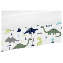 Sweet Jojo Designs Crib Bedding Set - Blue & Green Mod Dino - 11pc -Kids House GUEST 2099fb57 75bf 4e60 961d d120e06f676f