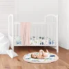 Sweet Jojo Designs Girl Baby Tummy Time Playmat Watercolor Floral Blue Pink And White -Kids House GUEST 220bf35e 401a 44f6 810a 8fe2cc8a7f33