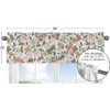 Sweet Jojo Designs Window Valance Treatment 54in. Vintage Floral Pink Yellow And Green -Kids House GUEST 26723c08 6eee 4e64 8484 10b943611b94