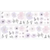 Sweet Jojo Designs Girl Wall Decal Stickers Art Nursery Décor Watercolor Floral Purple Pink And Grey 4pc -Kids House GUEST 268edf62 ea2b 4ce5 9f34 48eba58287fd