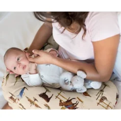 Sweet Jojo Designs Boy Support Nursing Pillow Cover (Pillow Not Included) Wild West Collection