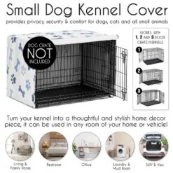 Sweet Jojo Designs Dog Crate Kennel Cover 30in. Paw And Bone Navy Blue And White 10 Sweet Jojo Designs Dog Crate Kennel Cover 30in. Paw And Bone Navy Blue And White -Kids House GUEST 28ec3ec3 9b1c 419d 8d80 39813db57df3