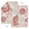 Sweet Jojo Designs Boy Or Girl Gender Neutral Unisex Baby Crib Bedding Set - Pink And Ivory Peony Floral Garden Collection 4pc -Kids House GUEST 29563784 764c 4f80 a4b7 096b943e827d