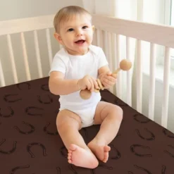 Sweet Jojo Designs Boy Fitted Crib Sheets Wild West Cowboy Multicolor 3pc -Kids House GUEST 29dad0b2 1f66 4f9a aa2e b2143f17a8d6