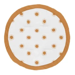 Sweet Jojo Designs Boy Or Girl Gender Neutral Unisex Baby Tummy Time Playmat Boho Sun White And Orange -Kids House GUEST 2c517816 bff1 4d08 98a9 c64f06617b69