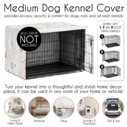 Sweet Jojo Designs Dog Crate Kennel Cover 36in. Celestial Pink Gold And Grey -Kids House GUEST 33ea3466 1ca8 4dba 9f77 65075049d1b0
