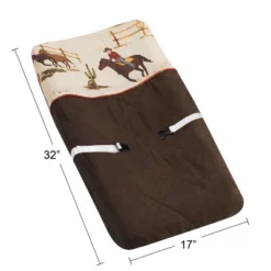 Sweet Jojo Designs Boy Changing Pad Cover Wild West -Kids House GUEST 350ab43c 44a9 4536 b9b5 57f6e8ec4c59