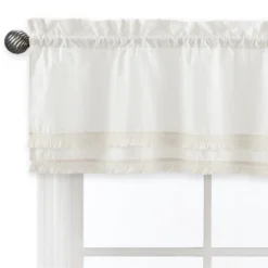 Sweet Jojo Designs Boy, Girl, Unisex/Gender Neutral Window Valance Treatment 54in. Diamond Tuft Solid Ivory -Kids House GUEST 3e1466cc b894 431f ab1f ee2bdb2161ea