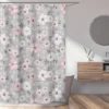 Sweet Jojo Designs Shower Curtain 72in.x72in. Watercolor Floral Grey Pink 2 Sweet Jojo Designs Shower Curtain 72in.x72in. Watercolor Floral Grey Pink -Kids House GUEST 436628f4 a1a5 430b 849f 1653eca933e6