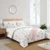 Sweet Jojo Designs Full/Queen Comforter Bedding Set Deer Floral White Taupe And Pink 3pc -Kids House GUEST 48f4b320 eb5d 4c94 be34 44353809d140