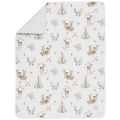Sweet Jojo Designs Girl Toddler Bedding Set Deer Floral White Taupe And Pink 5 Pc 10 Sweet Jojo Designs Girl Toddler Bedding Set Deer Floral White Taupe And Pink 5 Pc -Kids House GUEST 49ef7515 10f5 49eb 8b94 31fd0c73af8f
