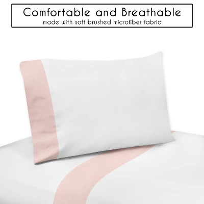 Sweet Jojo Designs Girl Toddler Bedding Set Butterfly Blush Pink And Purple 5pc 6 Sweet Jojo Designs Girl Toddler Bedding Set Butterfly Blush Pink And Purple 5pc - Image 4