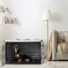 Sweet Jojo Designs Boy, Girl, Unisex/Gender Neutral Dog Crate Kennel Cover 36in. Dachshund Cartoon Puppy Black And Tan