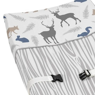 Sweet Jojo Designs Changing Pad Cover - Woodland Animals 5 Sweet Jojo Designs Changing Pad Cover - Woodland Animals - Image 3