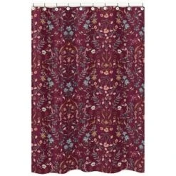 Sweet Jojo Designs Shower Curtain 72in.x72in. Boho Floral Wildflower Red Orange And Blue 13 Sweet Jojo Designs Shower Curtain 72in.x72in. Boho Floral Wildflower Red Orange And Blue -Kids House GUEST 5fe71b32 d614 4259 90ce a66d9344c154
