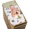 Sweet Jojo Designs Boy Girl Gender Neutral Unisex Changing Pad Cover Watercolor Woodland Forest Animals Multicolor -Kids House GUEST 64d1f8e3 d4eb 46fc bde5 97c7bd1288c0