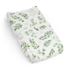 Sweet Jojo Designs Gender Neutral Unisex Changing Pad Sheet Botanical Green And White 13 Sweet Jojo Designs Gender Neutral Unisex Changing Pad Sheet Botanical Green And White -Kids House GUEST 67eb26b4 dcb9 45bc 9a60 f75c7c0d580e