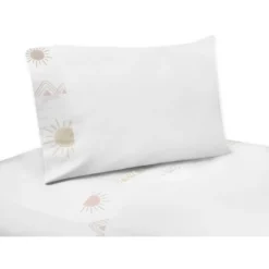 Sweet Jojo Designs Girl Toddler Bedding Set Desert Sun Pink And Beige 5pc -Kids House GUEST 680aac8d ae04 4311 ac04 c0a2ea40df68