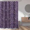 Sweet Jojo Designs Shower Curtain 72in.x72in. Boho Floral Wildflower Plum Purple And Teal -Kids House GUEST 6c27433a bd7d 4137 bb2c 20bced63eaad