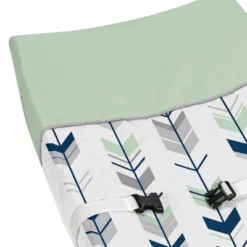 Sweet Jojo Designs Changing Pad Cover - Navy & Mint Mod Arrow -Kids House GUEST 6f123fda 168b 4092 9c31 2a2d06773ce3
