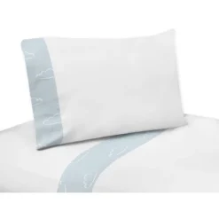 Sweet Jojo Designs Boy Toddler Bedding Set Airplane Red Blue And White 5 Pc -Kids House GUEST 6fd698ef 401c 43bc be76 a427a88a9db3