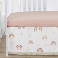 Sweet Jojo Designs Girl Baby Crib Bedding Set - Boho Rainbow Collection 4pc 9 Sweet Jojo Designs Girl Baby Crib Bedding Set - Boho Rainbow Collection 4pc -Kids House GUEST 76fbad69 691e 49b0 8fd7 d2784d334293