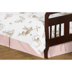 5pc Toddler Bedding Set Deer Floral - Sweet Jojo Designs -Kids House GUEST 78af2e9c 3919 4c6d a100 a9aa9ad5812b