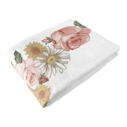 Sweet Jojo Designs Girl Milestone Swaddle Baby Blanket Vintage Floral Collection -Kids House GUEST 81d61fa9 79db 4a5a a057 3d5cd900d138