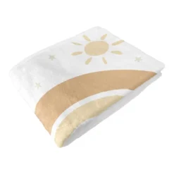 Sweet Jojo Designs Gender Neutral Baby Milestone Blanket Boho Rainbow Tan Yellow And White -Kids House GUEST 9108753d fdd4 4603 8d0a 2929abc9fff4