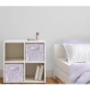 Sweet Jojo Designs Fabric Storage Bins Set Rose Lavender Purple -Kids House GUEST 91e99143 1ab9 488f bacf aa23e1507846