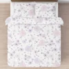 3pc Queen Bedding Set Sweet Jojo Designs Watercolor Floral Lavender/Gray - SWeet Jojo Designs -Kids House GUEST 92e94e26 0b6a 44d3 ba80 0b1fd59aebbd
