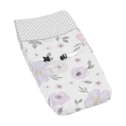 Sweet Jojo Designs Girl Changing Pad Cover Watercolor Floral Collection Lavender Purple And Grey 11 Sweet Jojo Designs Girl Changing Pad Cover Watercolor Floral Collection Lavender Purple And Grey -Kids House GUEST 97a218fd 5e50 423f a66e c2f6f911ef13