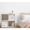 Sweet Jojo Designs Girl Fabric Storage Bins Set Boho Rainbow Collection -Kids House GUEST 9d415d11 1997 48a7 b1c9 7474637be9b1