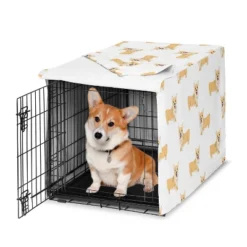 Sweet Jojo Designs Boy, Girl, Unisex/Gender Neutral Dog Crate Kennel Cover 36in. Corgi Cartoon Puppy Orange And White 13 Sweet Jojo Designs Boy, Girl, Unisex/Gender Neutral Dog Crate Kennel Cover 36in. Corgi Cartoon Puppy Orange And White -Kids House GUEST 9eacb7a1 ee45 4e8e a6c9 75596c071d52
