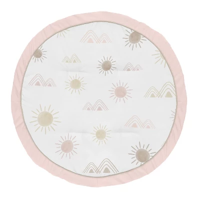 Sweet Jojo Designs Girl Baby Tummy Time Playmat Desert Sun Pink Mauve And Taupe 6 Sweet Jojo Designs Girl Baby Tummy Time Playmat Desert Sun Pink Mauve And Taupe - Image 4