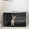 Sweet Jojo Designs Dog Crate Kennel Cover 24in. Celestial Blue Gold And Grey -Kids House GUEST a44ebf74 e3fe 44ae 86c4 b101ba91f996